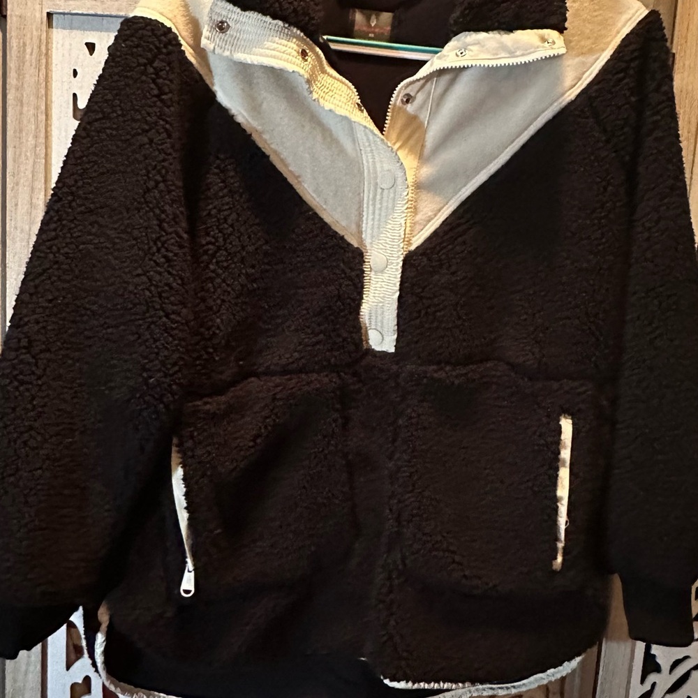 Fall To Rise Fleece Quarter Snap - Picture 5 of 7